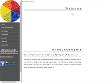 Tablet Screenshot of newcastlemontessori.com
